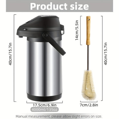 Thermal Coffee Carafe with Pump - Image 2