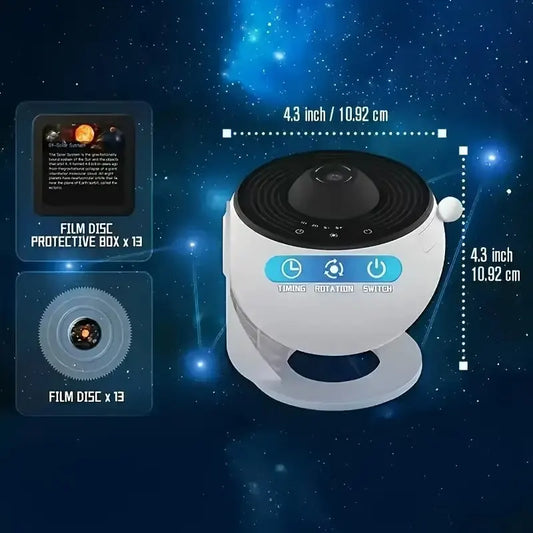 Galaxy Star Projector with 13 Discs USB - Image 3