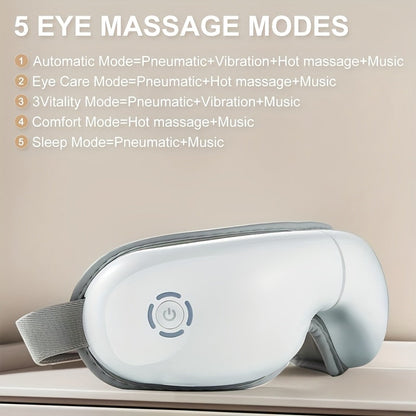 4D Portable Eye Massager with Heat & Music - Image 2