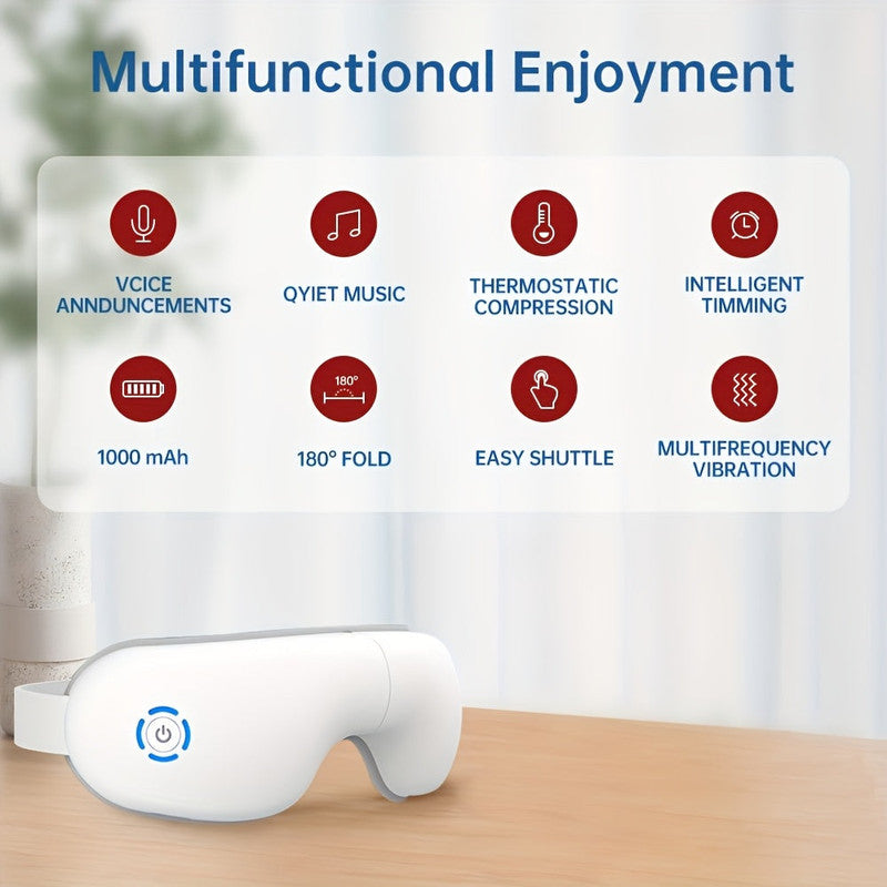4D Portable Eye Massager with Heat & Music - Image 3