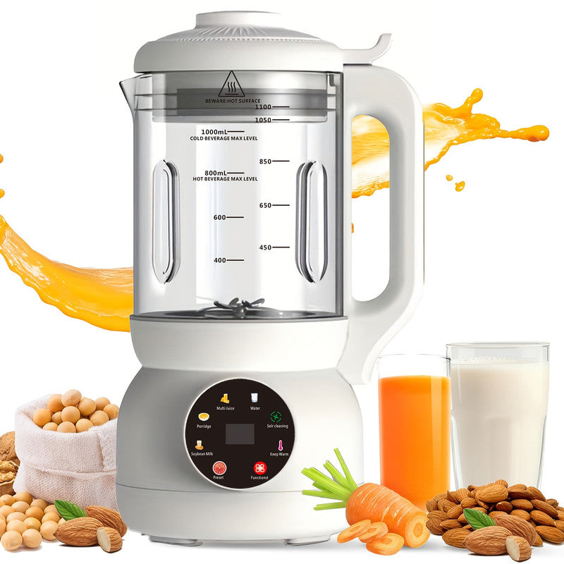 Automatic Nut Milk Maker with Rotating Cleaning Brush - Image 3