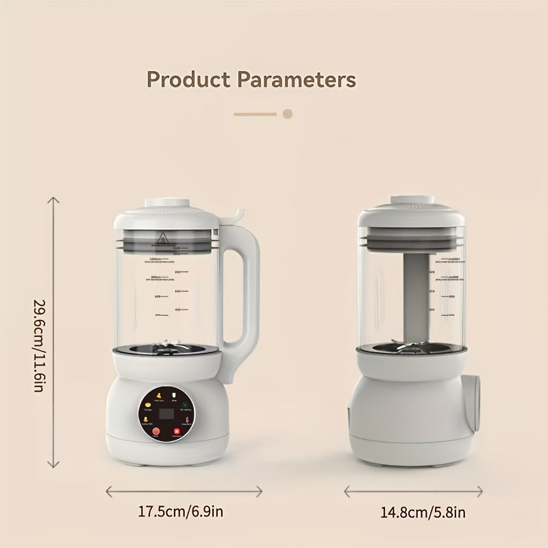Automatic Nut Milk Maker with Rotating Cleaning Brush - Image 4
