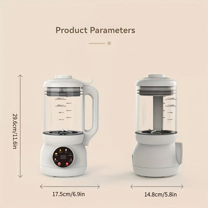 Automatic Nut Milk Maker with Rotating Cleaning Brush - Image 4