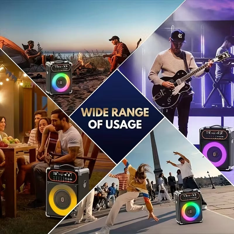 Wireless Karaoke Machine with Dual Microphones - Image 4