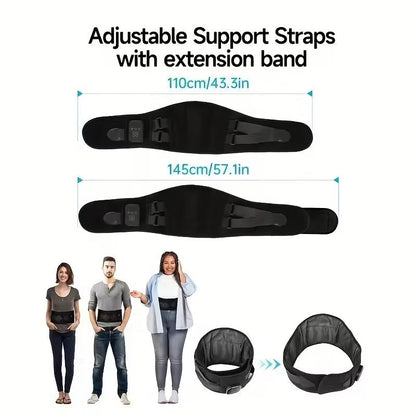 Heated Waist Massager Belt USB Rechargeable - Image 2