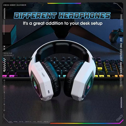 Surround Sound Wireless Gaming Headset Tri-Mode - Image 4