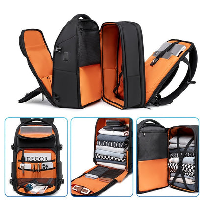 Men's Laptop Backpack Business Travel Bag - Image 4