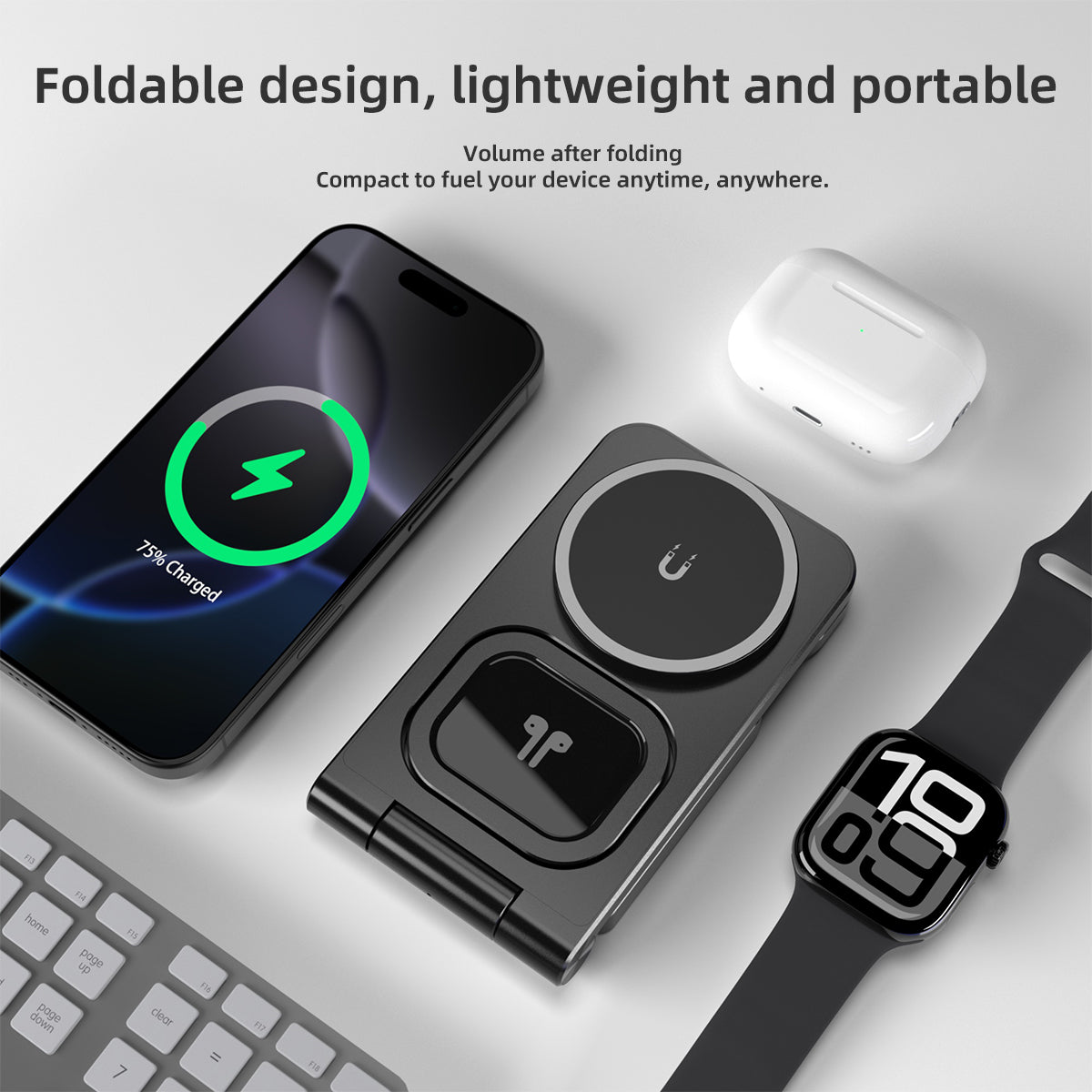 3 in1 wireless fast charging base - Image 4