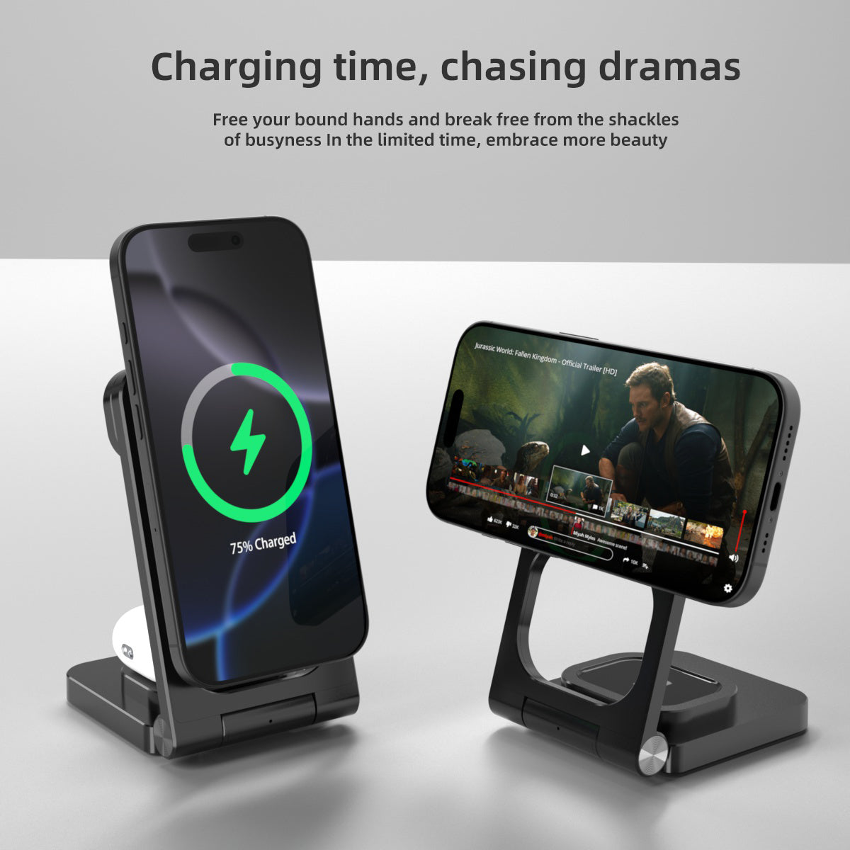 3 in1 wireless fast charging base - Image 5