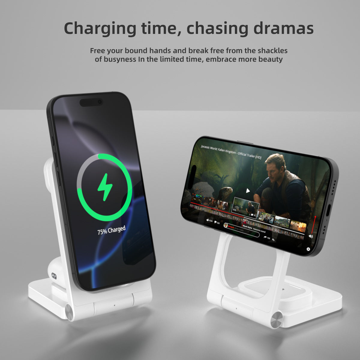 3 in1 wireless fast charging base - Image 8