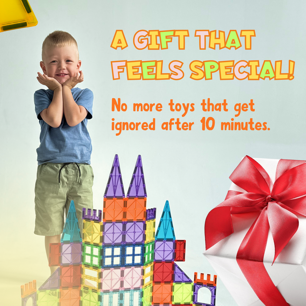 Sixty Pieces Magnetic Tiles Building Set - Image 3