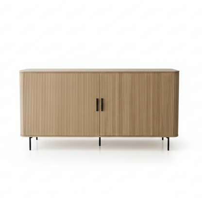 Florence 2 Door Buffet Sideboard Oak - Image 3