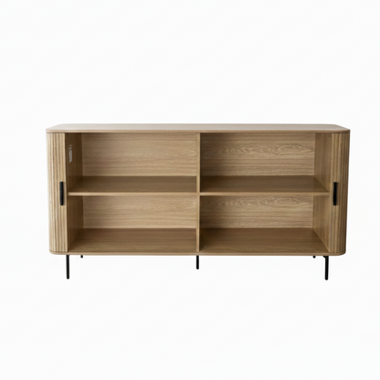 Florence 2 Door Buffet Sideboard Oak - Image 4
