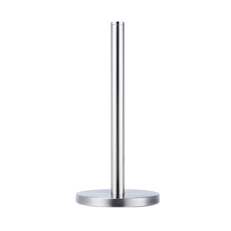 Stainless Steel Paper Towel Holder for Kitchen Countertop Cling Film Storage Rack-Silver