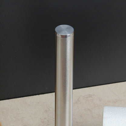 Stainless Steel Paper Towel Holder for Kitchen Countertop Cling Film Storage Rack-Silver - Image 8