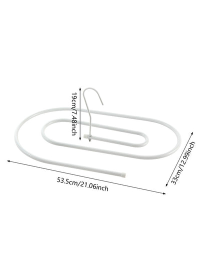 Elliptical Spiral Drying Rack for Quilt -White - Image 4