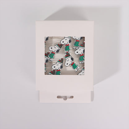2m 20 LED Christmas Snoopy String Lights with 2x AA Battery Box