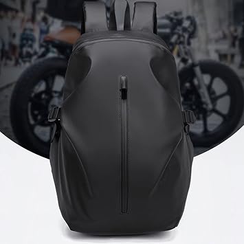 Multifunctional Large Capacity Motorcycle Backpack Motorcycle Bag Moto Riding for Men Women Waterproof Backpack-Black - Image 6