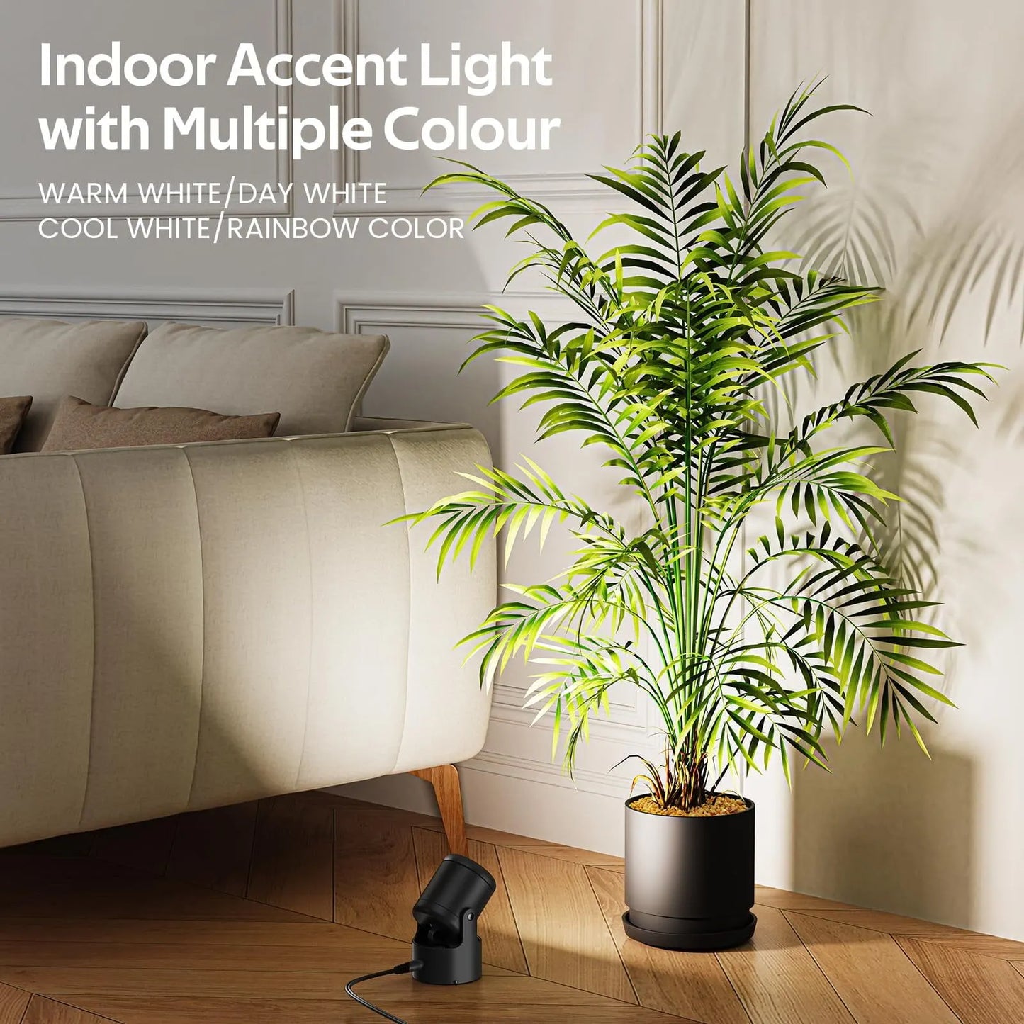 RGB LED Spot Lights with Remote - 20 Color Changing, Dimmable Indoor Accent Lamps - Image 6