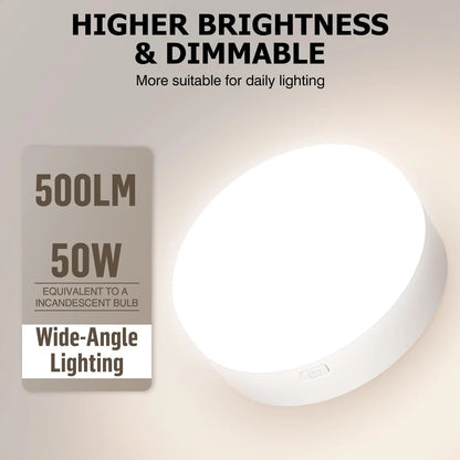 Battery Operated Wall Sconce, 5000mAh Rechargeable Dimmable RGB Wall Sconce Set of 2 with Remote, 3 Color Temperature Indoor Battery Powered Wall Lamp Light for Bedroom Living Room - Image 2