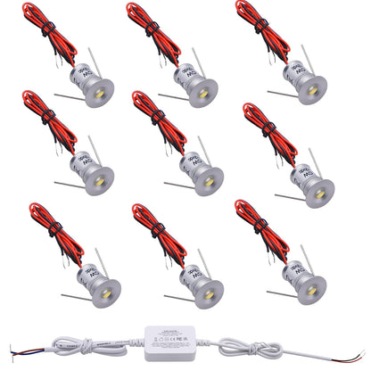 Mini LED Downlights for Ceiling 9 Pack,Cold White 6000K LED Recessed Ceiling Lights Spot Lights for Living Room Bedroom Kitchen Garden [Energy Class E] - Image 2