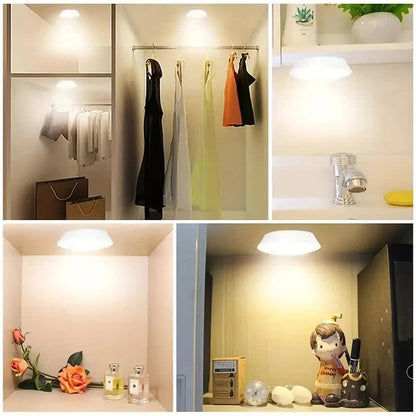 6 LED Light Set with Remote - Warm White for Cabinets & Displays - Image 8