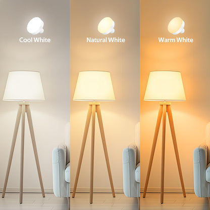 Battery Operated Light Bulbs, 5000mAh Rechargeable Light Bulb Set of 2 with Remote, 3 Colors 10 Levels Dimmable Fabric Wireless Sconces Light Bulb with Timer for Bedroom Living Room - Image 6