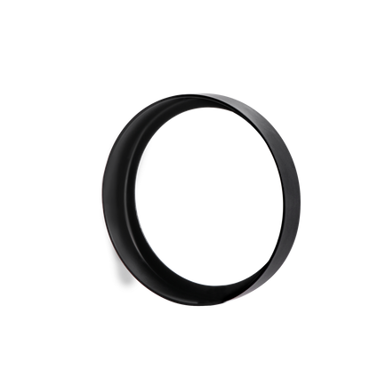 6 Pack GU10/MR16 Bulb Decorative Trim Rings, Heat Insulation Anti-Scald Protective Rings for Track Lighting, Snap-On Spring-Loaded Design (Matte Black) - Image 5