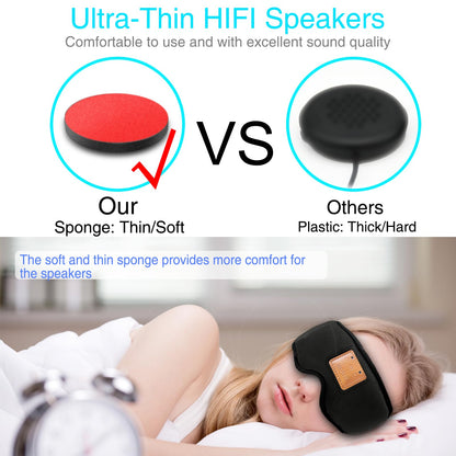 Sleep Headphones Bluetooth Headband for Sleeping, Sports Headphones Music Sleep Headphones Headband for Sports Training, Jogging, Yoga, Traveling, Gaming - Image 4