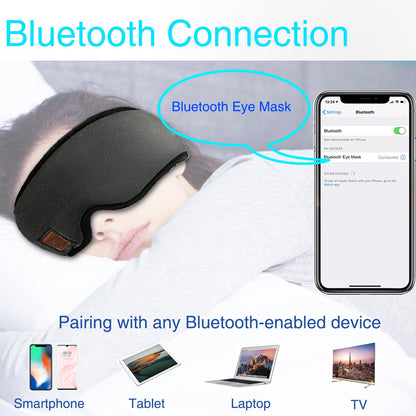 Sleep Headphones Bluetooth Headband for Sleeping, Sports Headphones Music Sleep Headphones Headband for Sports Training, Jogging, Yoga, Traveling, Gaming - Image 5