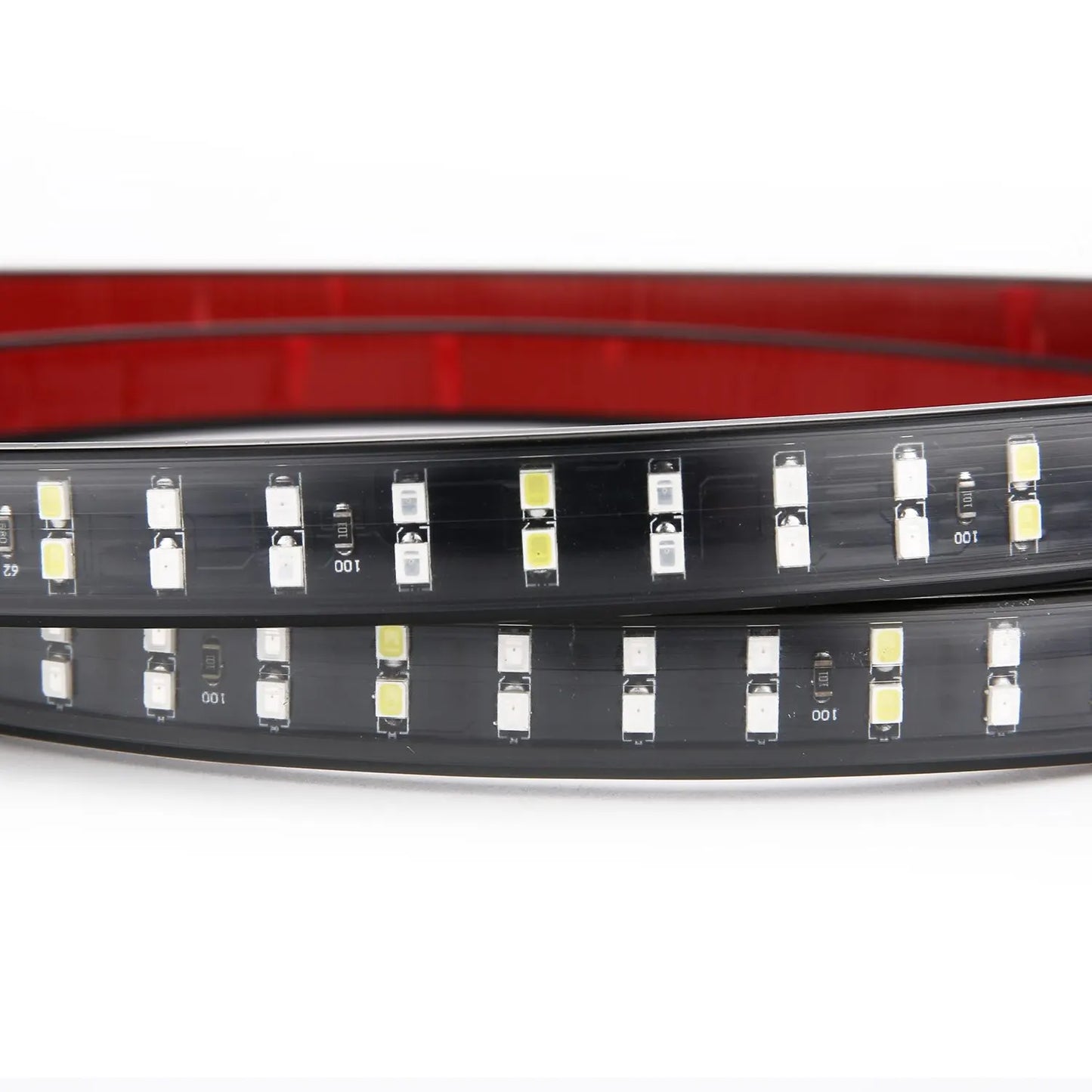 Double Row 60 inch 264 pcs LED for Pick up/Truck Tailgate Light Bar Side Bed Light Strip Bar IP67 Waterproof Reverse- 5 Functions Tail/Brake/Turn Signals/Reverse - Image 6