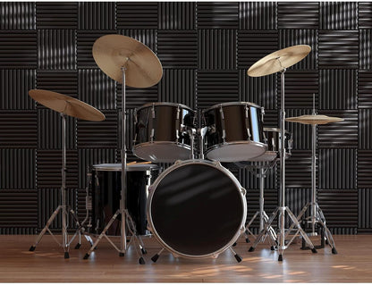 JBER Acoustic Panels  Foam Wedges 48pcs 30x30x2.5cm for Soundproof Padding Wall - Image 6