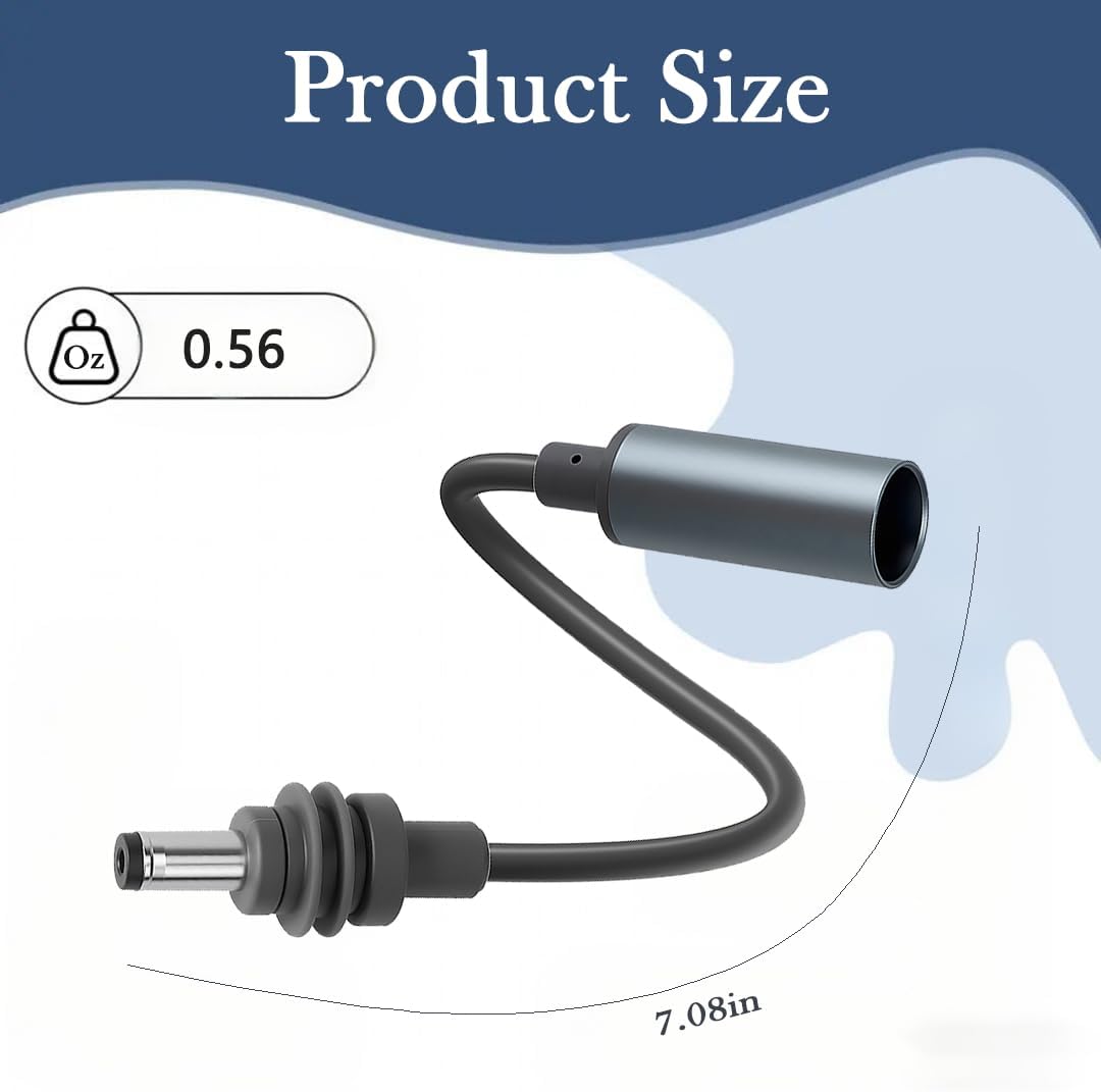 Starlink Mini DC5521 Extension Cable 7-inch,Compatible with Starlink Mini Pipe Adapter & Original Power Cable - Image 8