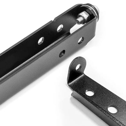 Flip-Up License Plate Frame Holder – 120° Rotation Stainless Steel Number Plate Bracket, Foldable Off-Road Winch Accessory, Rustproof-Black - Image 5