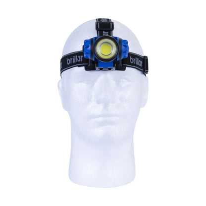 Brillar 3-Mode Headlamp – Blue, 120 Lumens with COB LED - Image 2