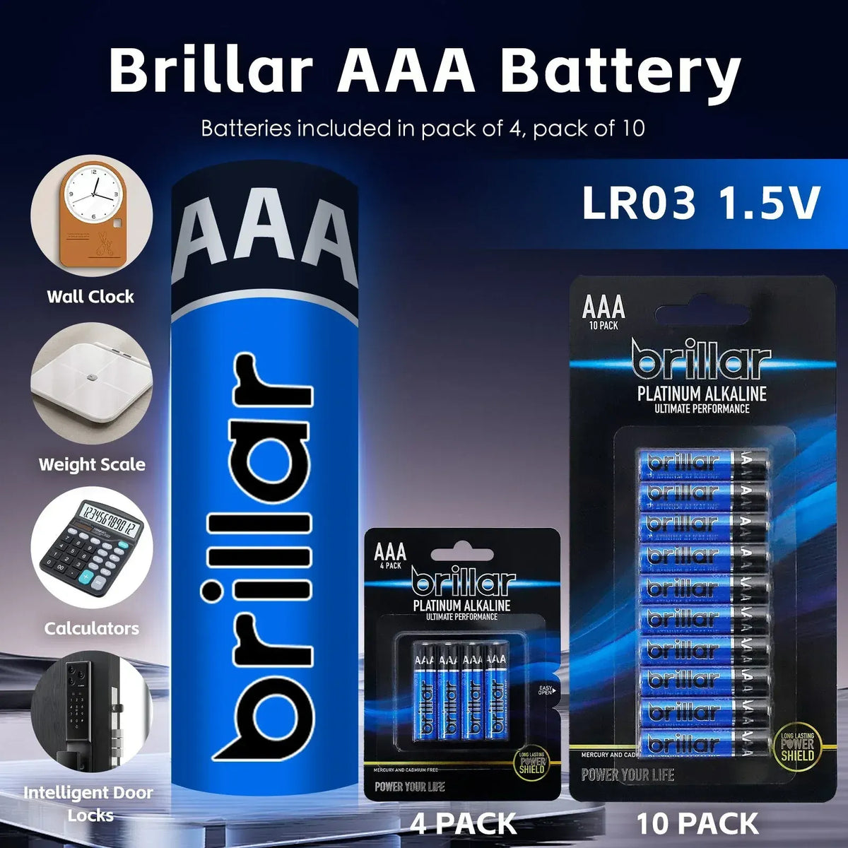 24 Pcs of AAA Platinum Alkaline Batteries - Image 2