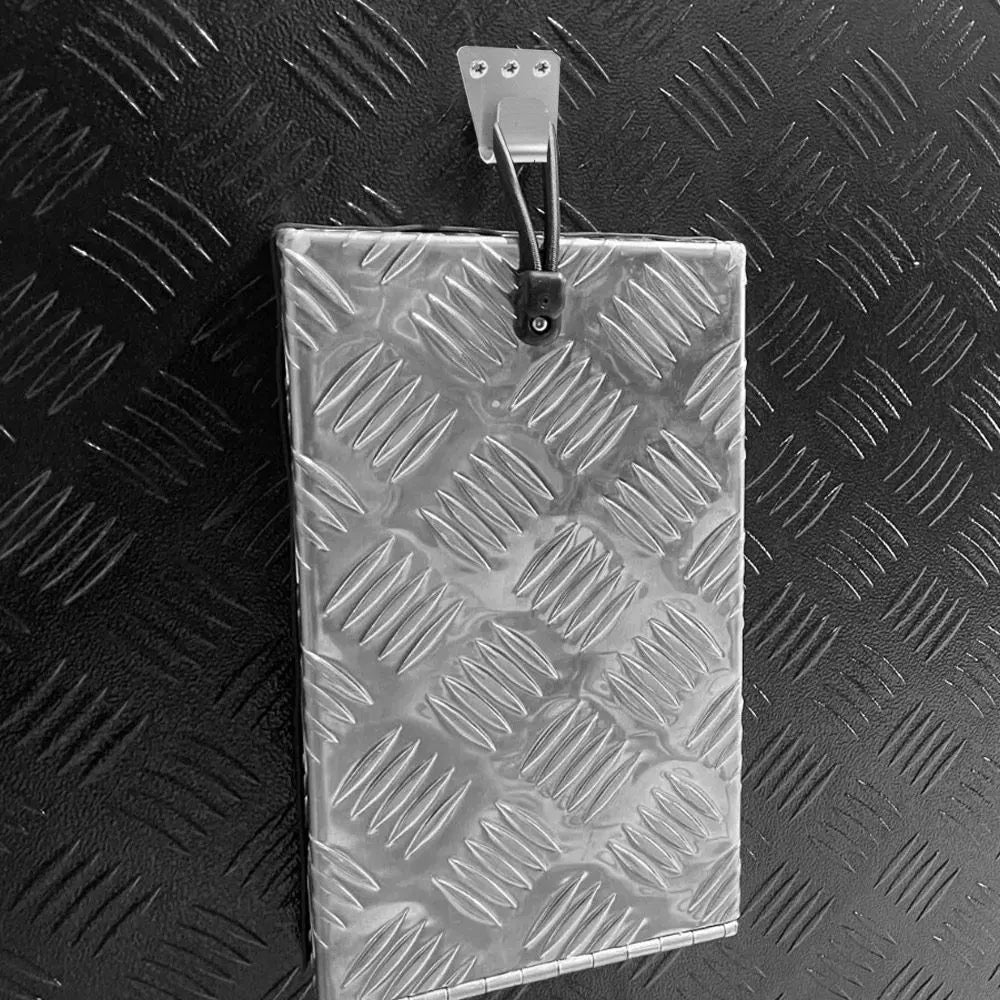 RV Truma Cowl Cover Silver Checker Aluminum Universal Flue Vent Truma Hotwater AU - Image 2