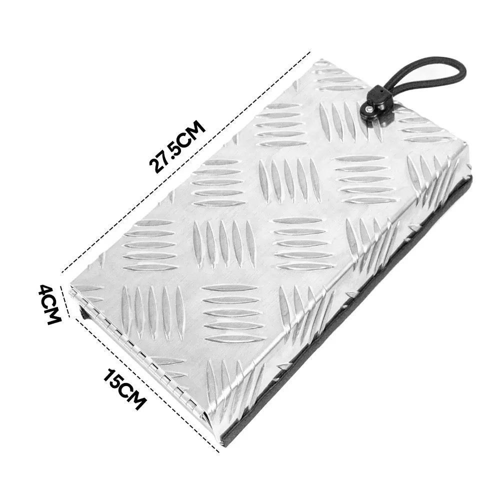 RV Truma Cowl Cover Silver Checker Aluminum Universal Flue Vent Truma Hotwater AU - Image 7