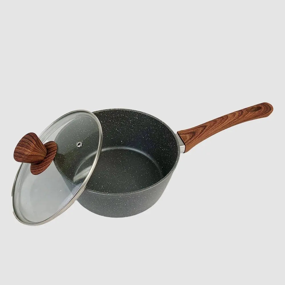 Clevinger 20cm Non-Stick Saucepan With Lid - Image 3