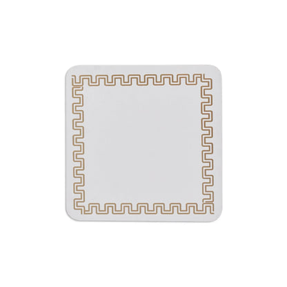 4 Pcs Clevinger MDF Coasters Gold Border - Image 2