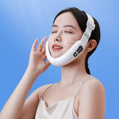 V-Face Shaping Massager Electric 9 Mode Lifting Reduce Slimming Double Chin - Image 2