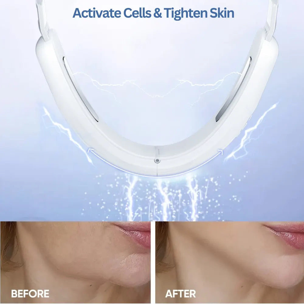 V-Face Shaping Massager Electric 9 Mode Lifting Reduce Slimming Double Chin - Image 6