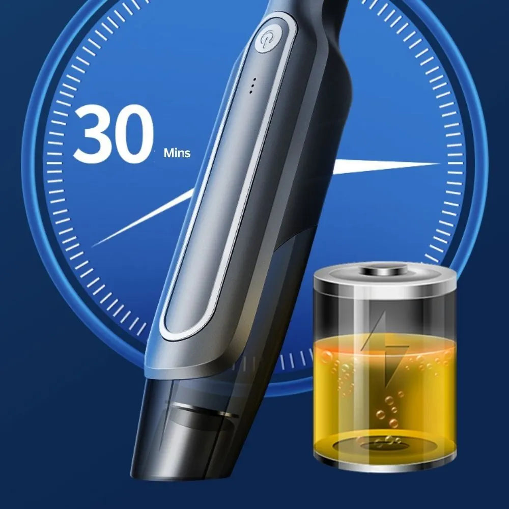 Portable Vacuum 4000mAh Rechargeable Home Car Wet Dry Handheld Cordless Cleaner - Image 8