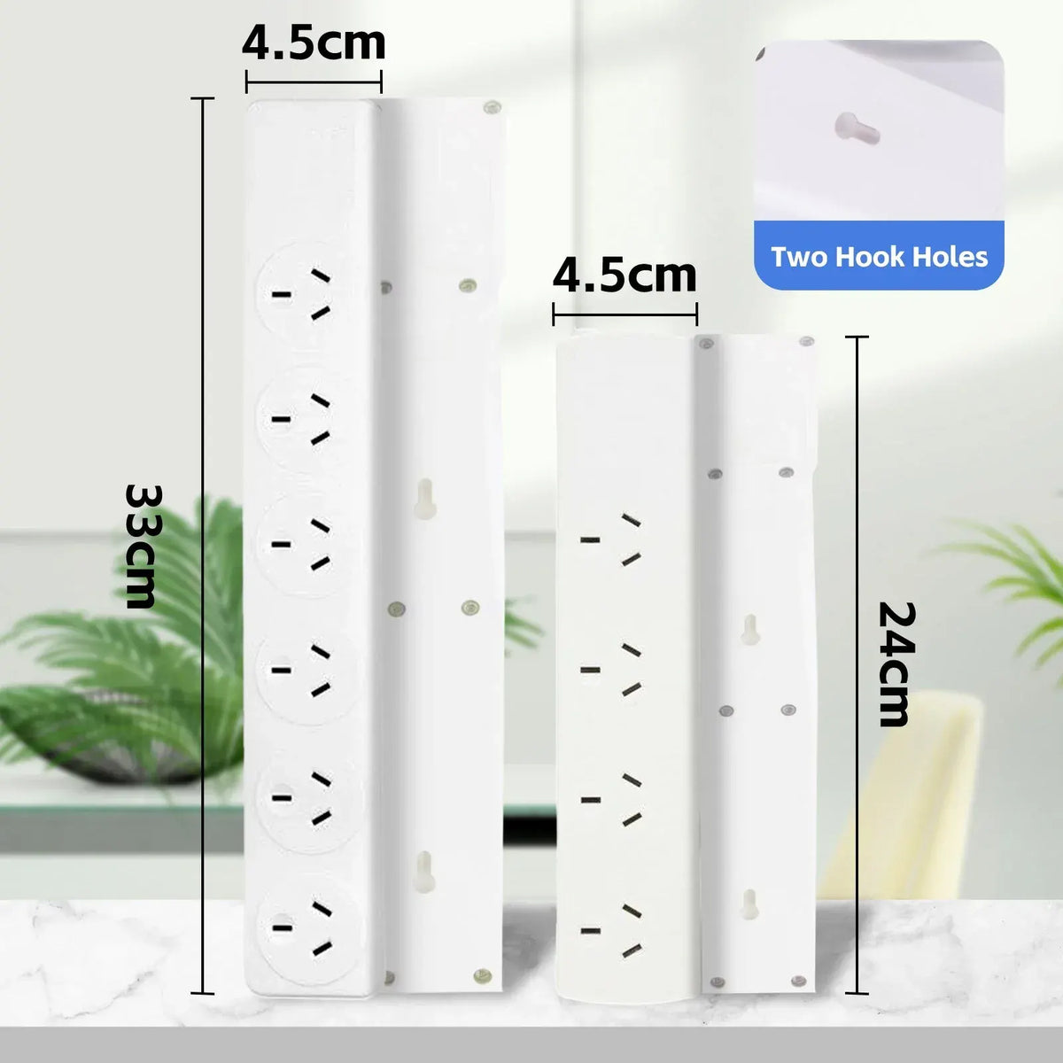 4 Outlet Power Board with 1 Meter Lead Cable - Image 4