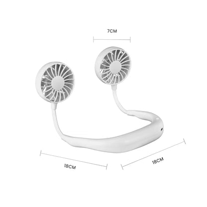 Sports Fan Hanging USB Charging Travel Creative Neck Tool Portable 3 Speeds - Image 4