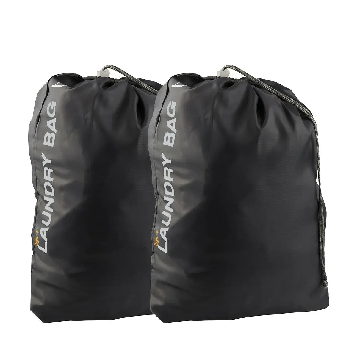 2Pcs Water Resistant Drawstring Laundry & Storage Bag, Reusable Clothes Bag for Travel, Gym, Sports & Everyday Use