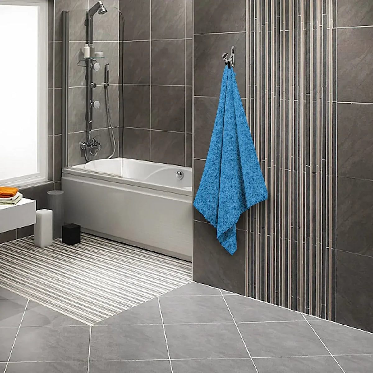 MicroFibre Travel Towel Blue - Image 5