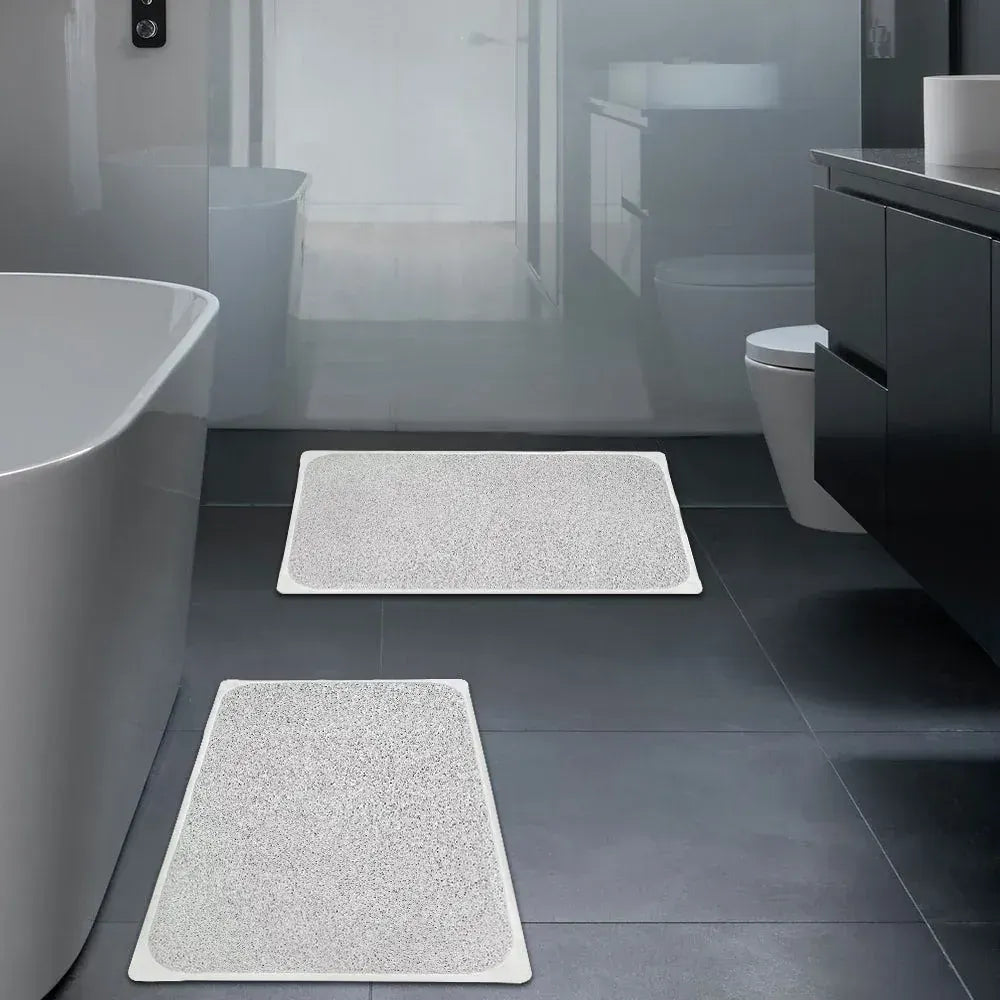 Aumerage Non-Slip Loofah Shower & Bathtub Mat, Safe Quick-Drying Bathroom Floor Mat, 75x44 cm - Image 4