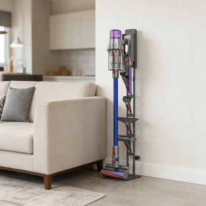 Mershine Vacuum Stand for Dyson V16 G5 V15 V11 V10 V8 V7 V6, Carbon Steel Cordless Vacuum Holder - Image 7