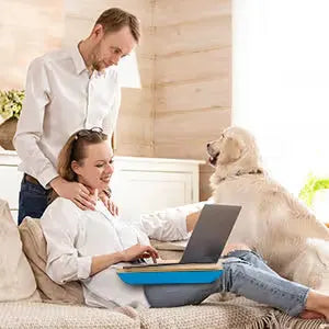 Portable Laptop Desk with Cushion Support - Image 2